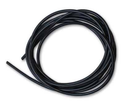 Vibrant 1 4 (6.35mm) I.D. x 25 ft. of Silicon Vacuum Hose - Black Supply