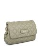 Women Green Quilted Sling Bag For Cheap