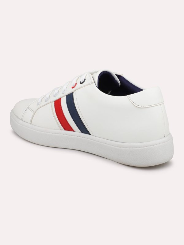 Women White Solid Casual Sneakers Hot on Sale