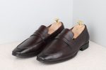 Formal Slipons-Coffee Brown Hot on Sale