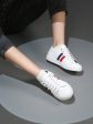 Women White Solid Casual Sneakers Hot on Sale