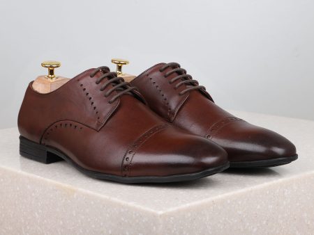 Formal Lace Up -Brown Online