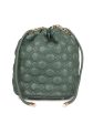 Women Green Textured Potli Bag Online Hot Sale