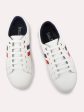 Women White Solid Casual Sneakers Hot on Sale