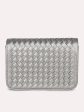 Women Pewter Textured Sling Bag Online Hot Sale