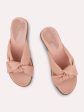 Women Pink Solid Wedge Sandals on Sale