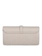 Women Cream Textured Clutch Sale