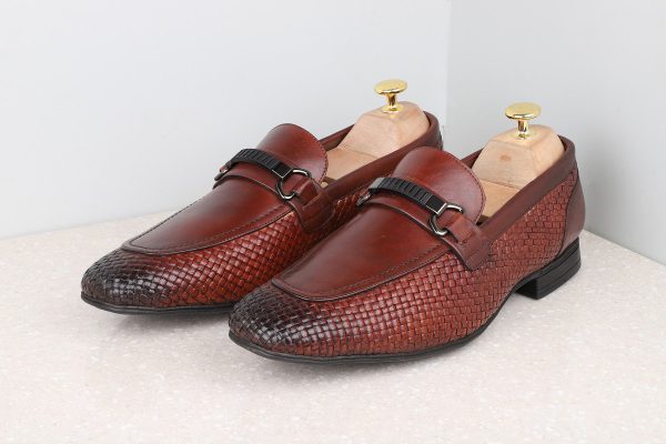 Formal Slipons-Brown For Sale