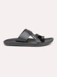 Atesber Black Thong Sandal For Mens Sale