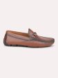 Atesber Brown Loafer Driving Shoes For Men Supply