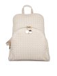 Women Beige Textured Backpack Cum Handbag Online now