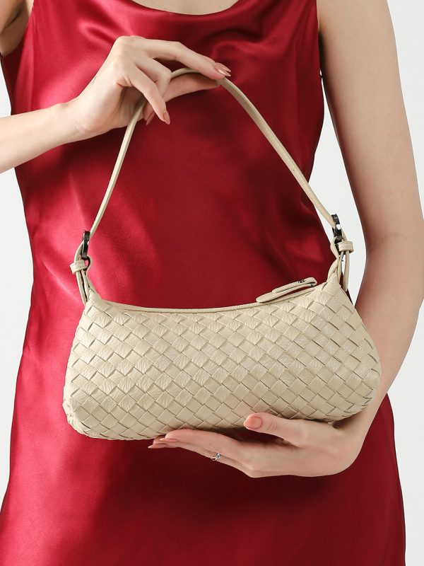 Inc.5 Women Beige Textured Sling Bag Supply