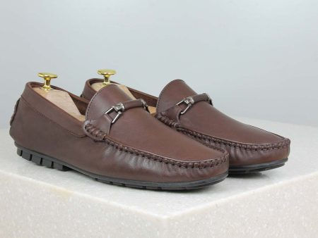 Privo Casual Slipon Shoe-Brown For Men Fashion