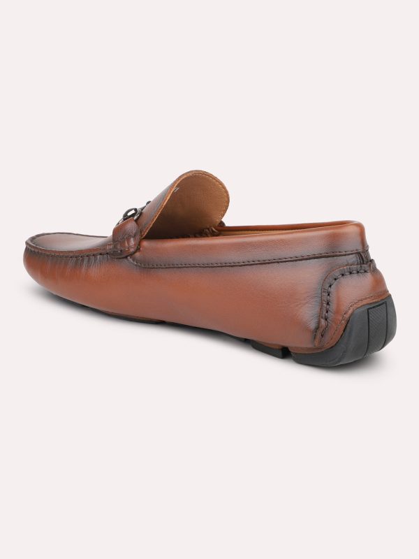 Atesber Brown Loafer Driving Shoes For Men Supply