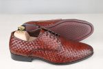 Atesber Textured Formal Lace Up-Brown For Men Cheap