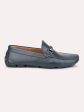 Atesber Blue Loafer Driving Shoes For Men Online now