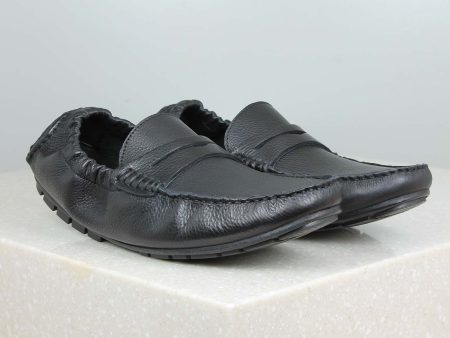 Privo Driving Shoe-Black For Men Online now