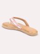 Women White Ethnic One Toe Flats For Sale