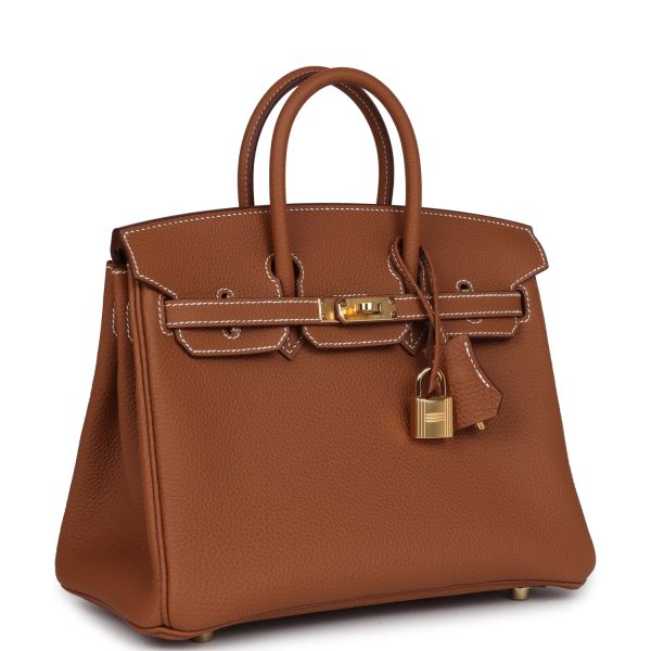 Hermes Birkin 25 Gold Togo Gold Hardware Cheap