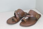 Front Buckle Thong -Brown Online Hot Sale