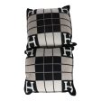 Hermes  Avalon III  Signature H Cushion PM Ecru and Gris Fonce Set on Sale