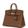 Hermes Birkin 25 Alezan Togo Palladium Hardware Discount