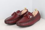 Driving Shoes-Burgundy Fashion