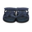 Hermes Chypre Techno Sandals Bleu Celeste Suede Palladium Hardware 37 EU For Cheap