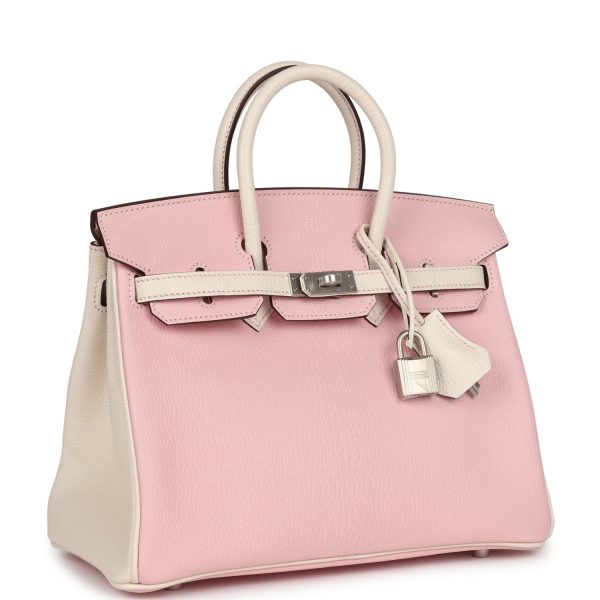 Hermes Special Order (HSS) Birkin 25 Rose Sakura and Nata Swift Brushed Gold Hardware Online Sale