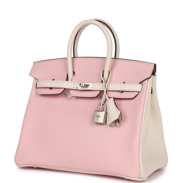 Hermes Special Order (HSS) Birkin 25 Rose Sakura and Nata Swift Brushed Gold Hardware Online Sale