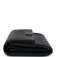 Chanel Boy Long Flap Wallet Black Caviar Aged Ruthenium Hardware Online