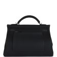 Hermes Kelly 42 Maxi Black Togo Palladium Hardware For Cheap