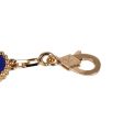 Van Cleef & Arpels Vintage Alhambra 5 Motif Bracelet Lapis Lazuli Diamonds & 18K Yellow Gold Hardware Payment 1 of 2 Fashion