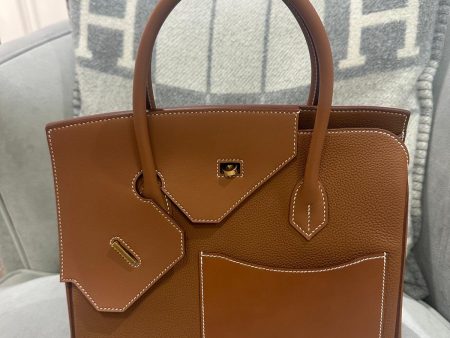 Hermes Birkin 30 En Desordre Gold Togo & Swift GHW Sale