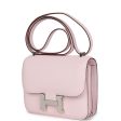 Hermes Constance 18 Rose Darling Chevre Mysore Palladium Hardware Fashion