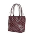 Goyard Goyardine Burgundy Anjou Mini Bag Palladium Hardware Online now