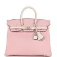 Hermes Special Order (HSS) Birkin 25 Rose Sakura and Nata Swift Brushed Gold Hardware Online Sale