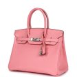 Hermes Birkin 30 Rose Confetti Epsom Palladium Hardware on Sale