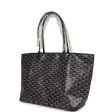 Goyard Artois Tote MM Navy Goyardine Canvas & Chevroches Calfskin Palladium Hardware Discount