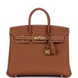 Hermes Birkin 25 Gold Togo Gold Hardware Cheap