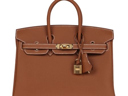 Hermes Birkin 25 Gold Togo Gold Hardware Cheap