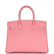 Hermes Birkin 30 Rose Confetti Epsom Palladium Hardware on Sale