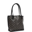 Goyard Goyardine Anjou Black Mini Bag Palladium Hardware Online Hot Sale