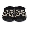 Hermes Chypre Techno Sandal Beige Esquisse and Black Tufted Suede Palladium Hardware 37 EU Cheap