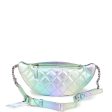 Chanel Belt Bag Rainbow Metallic Lambskin Light Gold Hardware Online Hot Sale