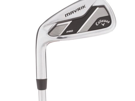 Callaway Mavrik Pro Steel Mens Left Hand 7 Iron Regular - Elevate 105 Online Sale