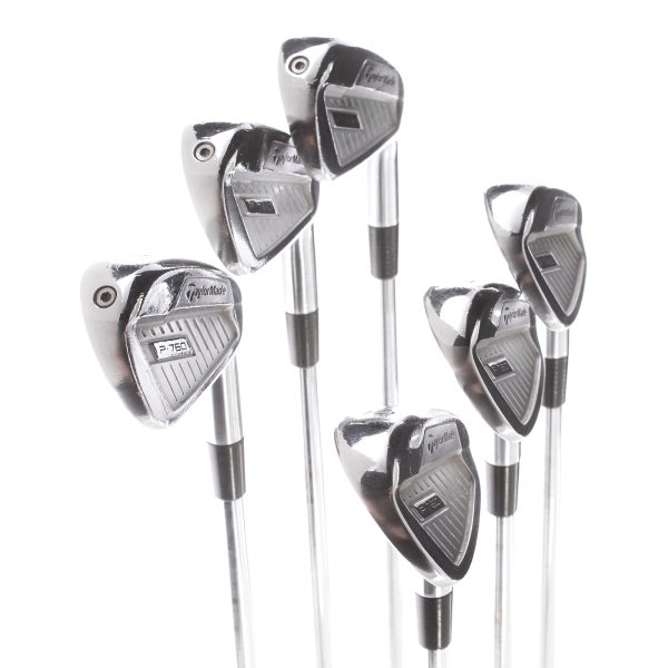 TaylorMade P760 Steel Mens Right Hand Irons 5-PW Stiff - Dynamic Gold 120 S300 Fashion