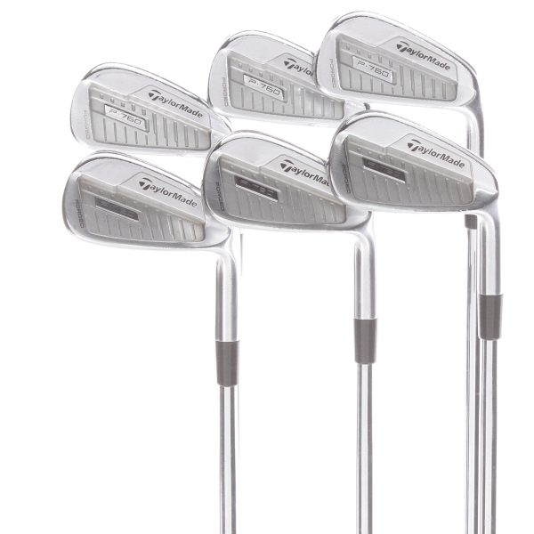 TaylorMade P760 Steel Mens Right Hand Irons 5-PW Stiff - Dynamic Gold 120 S300 Fashion