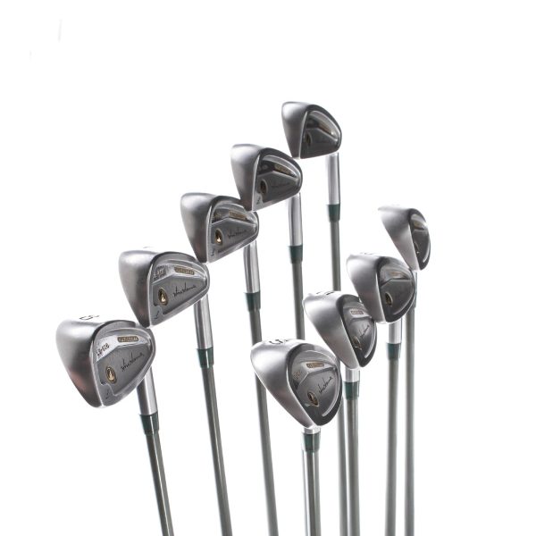 Honma LB 606 H&F Ladies Graphite Ladies Right Hand Irons 4-11+SW Ladies - Honma SuperLite Titanium Carbon on Sale