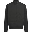 adidas Ultimate365 Quilted DWR 1 2 Zip Pullover - Black Online now